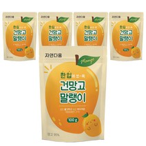 자연다움 한입 건망고 슬라이스, 5개, 100g