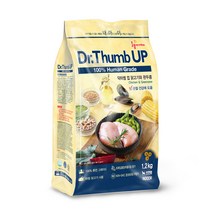 닥터썸 업 전연령 닭고기와 완두콩 강아지 관절 건장 건식사료, 닭, 1.2kg, 1개