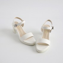 잭앤질 여성용 일자스트랩 통굽샌들 5.5cm JB1385