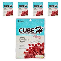 맘스큐브 반려견 H 육포 60g, 5개, 말고기