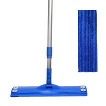 월드크린 블루 40cm 밀대 + 패드 세트, 1세트