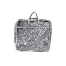 더베딩샵 이불 패드 보관가방 중, 그레이, 1개