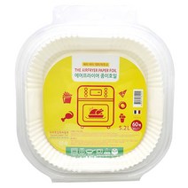 에어프라이어 사각 종이호일 5L 60p, 1개