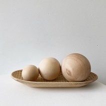 홈리 캔들홀더 우드볼 오브제