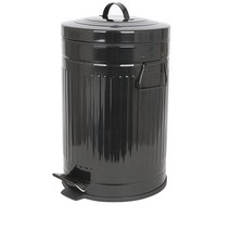 기프트캔 무소음 칼라 폐달 댐퍼기능 휴지통 20L, 블랙, 1개