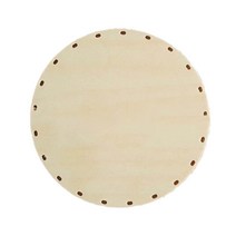 쁘띠마망 자작나무 라탄 합판 원형 16cm x 4mm, 혼합색상, 1개