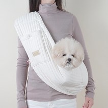 에이미러브즈펫 초경량 안아주게슬링, 누빔 아이보리