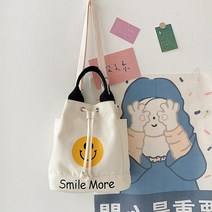 몰스말 복조리 천 에코백