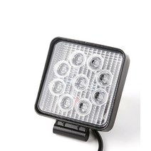 ZIO-BIZ 27W LED 써치라이트 사각 확산형, 블랙