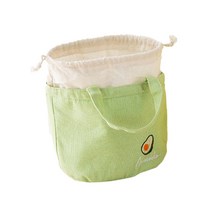 스타 후르츠 컬러 도시락 가방, 그린