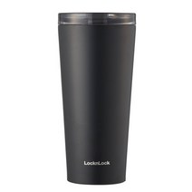 락앤락 클립 텀블러, 블랙, 540ml