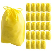 부직포 복주머니 더스트백 15 x 20 cm 25p, 옐로, 1개