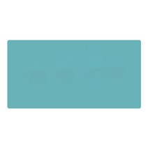 머니조이 대형 투컬러 가죽 마우스 책상 패드 30 x 80 cm, 1개, 아쿠아그린 파우더블루