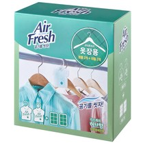에어후레쉬 옷장용 소취제 리프레쉬 허브향 32g x 2p + 리필 32g x 2p 세트, 1세트