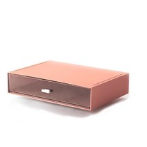 클로즈 1단 수납함, 핑크, 1개