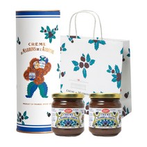 크렘드마롱 밤잼 비쥬 250g x 2p 선물세트 + 쇼핑백, 1세트