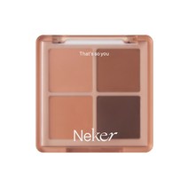 네케르 베일레이어 섀도우 팔레트 7.8g, 01 무드브라운, 1개