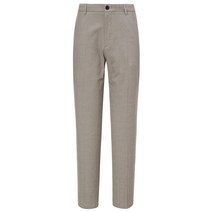 헤지스 남성용 스트레이트핏 면혼방 밴딩 슬랙스