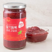 복음자리 딸기 듬뿍 생생 과일잼, 470g, 1개