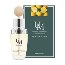 유멜 시그니처 카 디퓨저 20ml, 레몬스피아민트, 1개