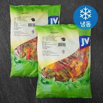 마당발 삼색파프리카 (냉동), 1kg, 2개