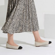 미스톡 여성 슈슈니트플랫 아이보리 240