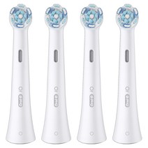 오랄비 iO 전동칫솔 리필모 얼티밋 클린 화이트, 4개