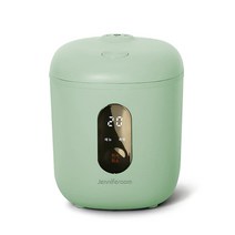 제니퍼룸 마카롱 전기밥솥 플러스 올리브 1.2L 3인용, JR-R2012OV