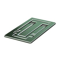 하이어데코 휴대폰 알루미늄 접이식 거치대 7 x 13.5 x 0.3 cm, 그린, 1개