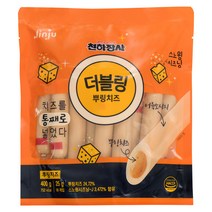 진주햄 더블링 뿌링치즈 파우치, 400g, 1개