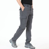 남성용 가을 스판 방풍 방수 초경량 야외 스포츠 등산 바지