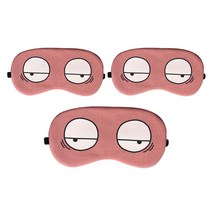 리소하우스 온냉 찜질 겸용 눈모양 수면안대 졸린눈, 1개입, 3개