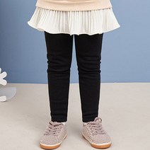 젤리스푼 여아용 데일리 심플 기모레깅스
