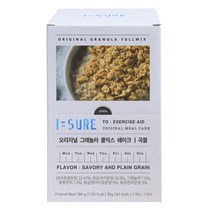 아이슈어 프로틴 그래놀라 풀믹스 쉐이크 곡물맛 7p, 280g, 1개