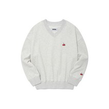 키르시 SMALL CHERRY V NECK SWEATSHIRT