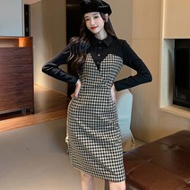 포플러앤씨 에슬론 하운드 원피스