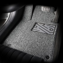 만도 엣지 와이드 볼륨쿠션 코일카매트 확장형, 그레이, BMW iX i20 2021년 11월, BMW