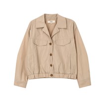 아떼바네사브루노 여성용 셔츠형 보머 숏자켓 VLJA2B219I4