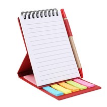 트리 아트스케치 스탠드 볼펜 수첩, 레드(수첩), 랜덤발송(볼펜심), 1개