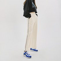 임블리 여성용 미친 텐션 와이드핏 슬랙스