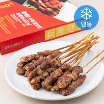 플레잇 수제 양꼬치 400g + 마라시즈닝 10g 세트 (냉동), 1세트