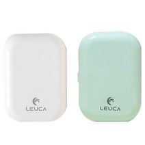 루카 투케어 충전식 휴대용 칫솔기 2종 세트, C2D301WH, C2D301MT, 화이트, 민트