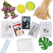 스토어91 쇼핑몰 제품 촬영 소품 세트 A, 혼합색상