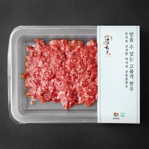 전통참한우 다짐육 1등급 (냉장), 1개, 150g