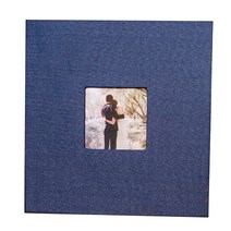 마링 접착식 포토앨범 28 x 27 x 3 cm, 06 네이비(앨범), 화이트(내지), 20매