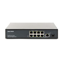 DIALTRON 8포트 기가 PoE 스위치 + 2포트 업링크 스위치 허브, DS-2210GP