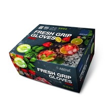 아베나 비닐 위생장갑 FRESH GRIP GLOVES PRO VG180KF 500매, 1개