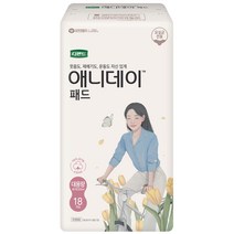 디펜드 여성용 애니데이 요실금 패드 대용량, 18개입, 1개