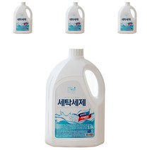 에코365 실내건조 7종파워효소 액체 세탁세제, 2.5L, 4개
