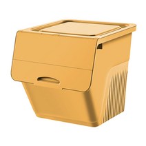 닌샵 오픈형 정리함 특대형, 1개, 오렌지